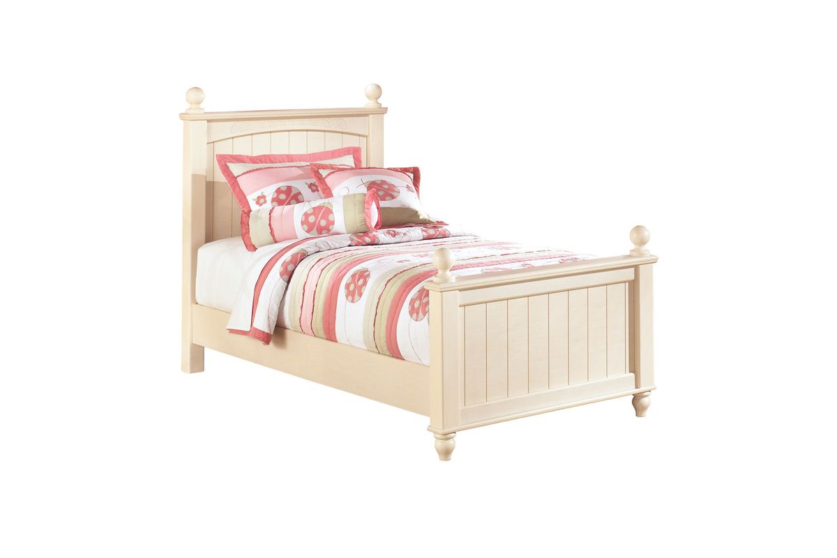 cottage-retreat-twin-poster-headboard-in-cream-cottage-by-ashley