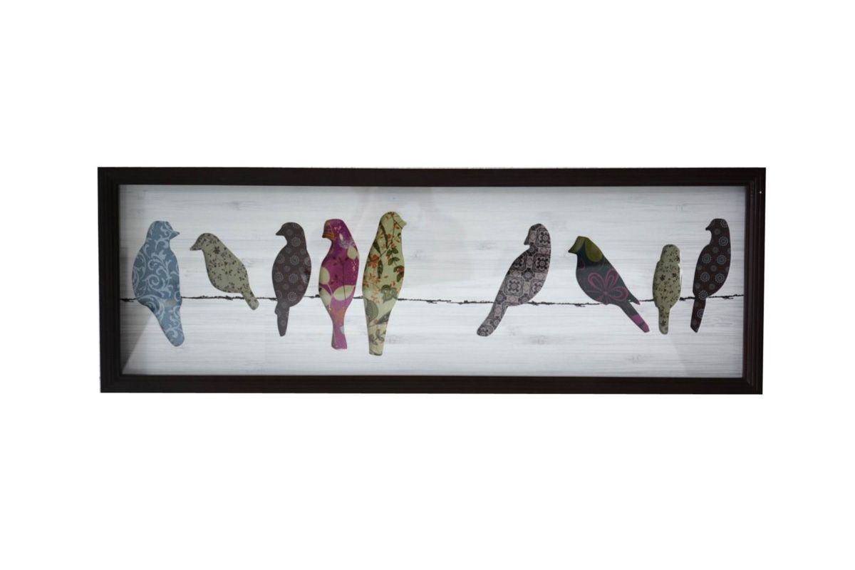 Birds on a Wire Wall Art at GardnerWhite
