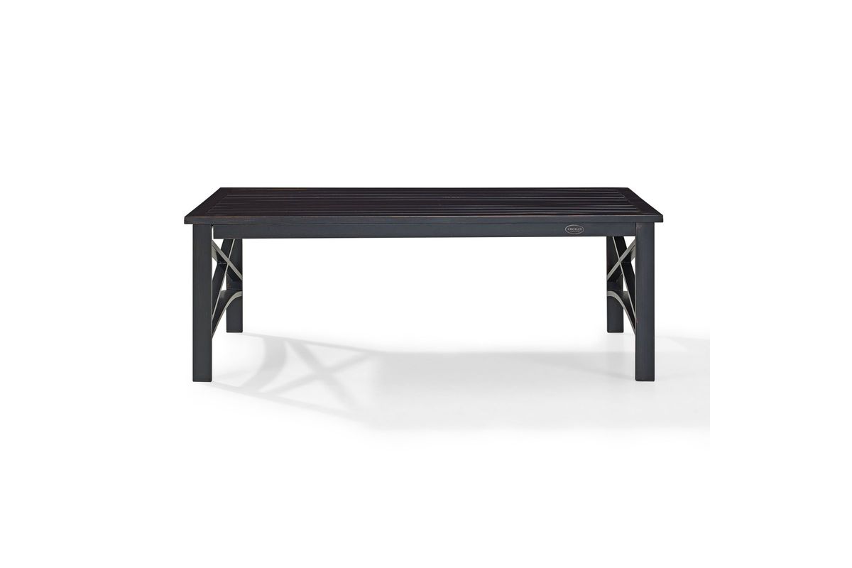 Kaplan Coffee Table in Oiled Bronze at GardnerWhite