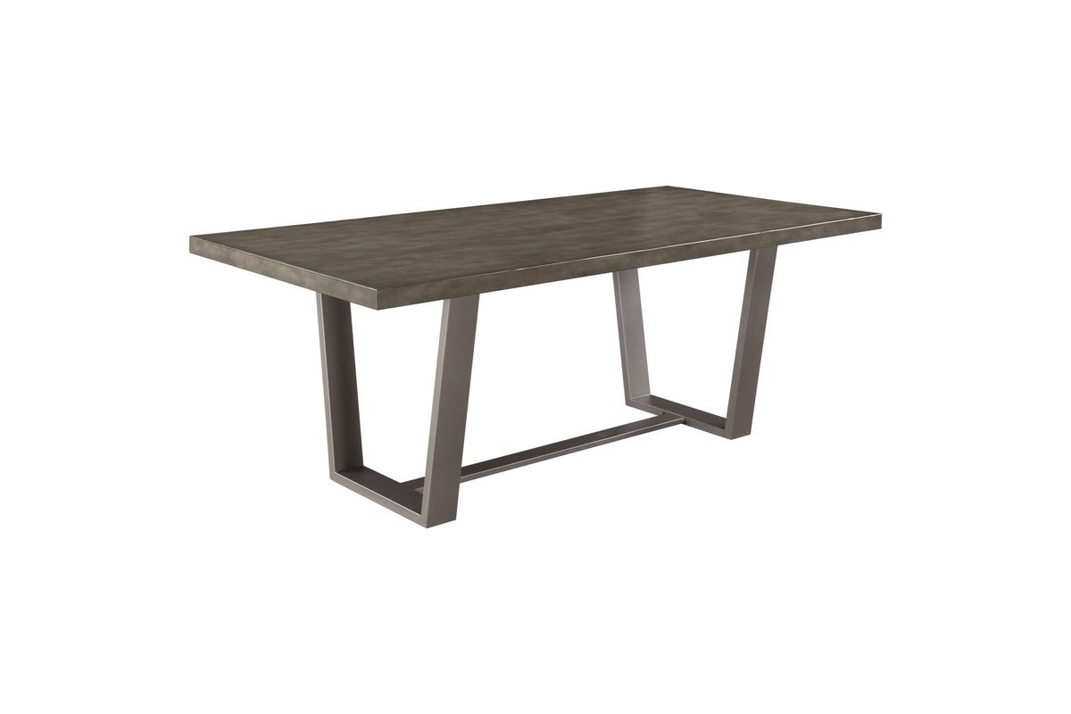 Scott Living Hutchinson Industrial Grey Dining Table at GardnerWhite