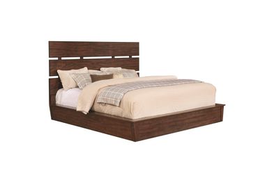 Scott Living Artesia Industrial Dark Cocoa Eastern King Bed Scott Living Artesia Industrial Dark Cocoa Eastern King Bed