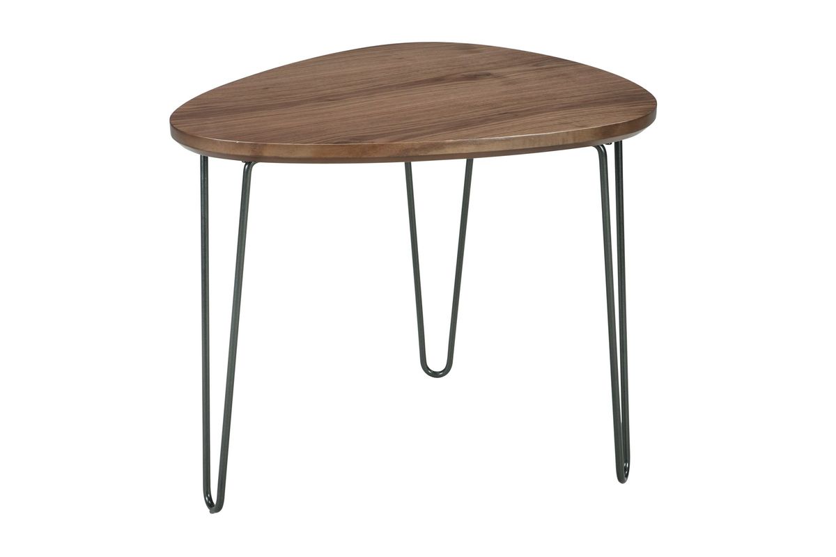 Courager Triangle End Table by Ashley at GardnerWhite