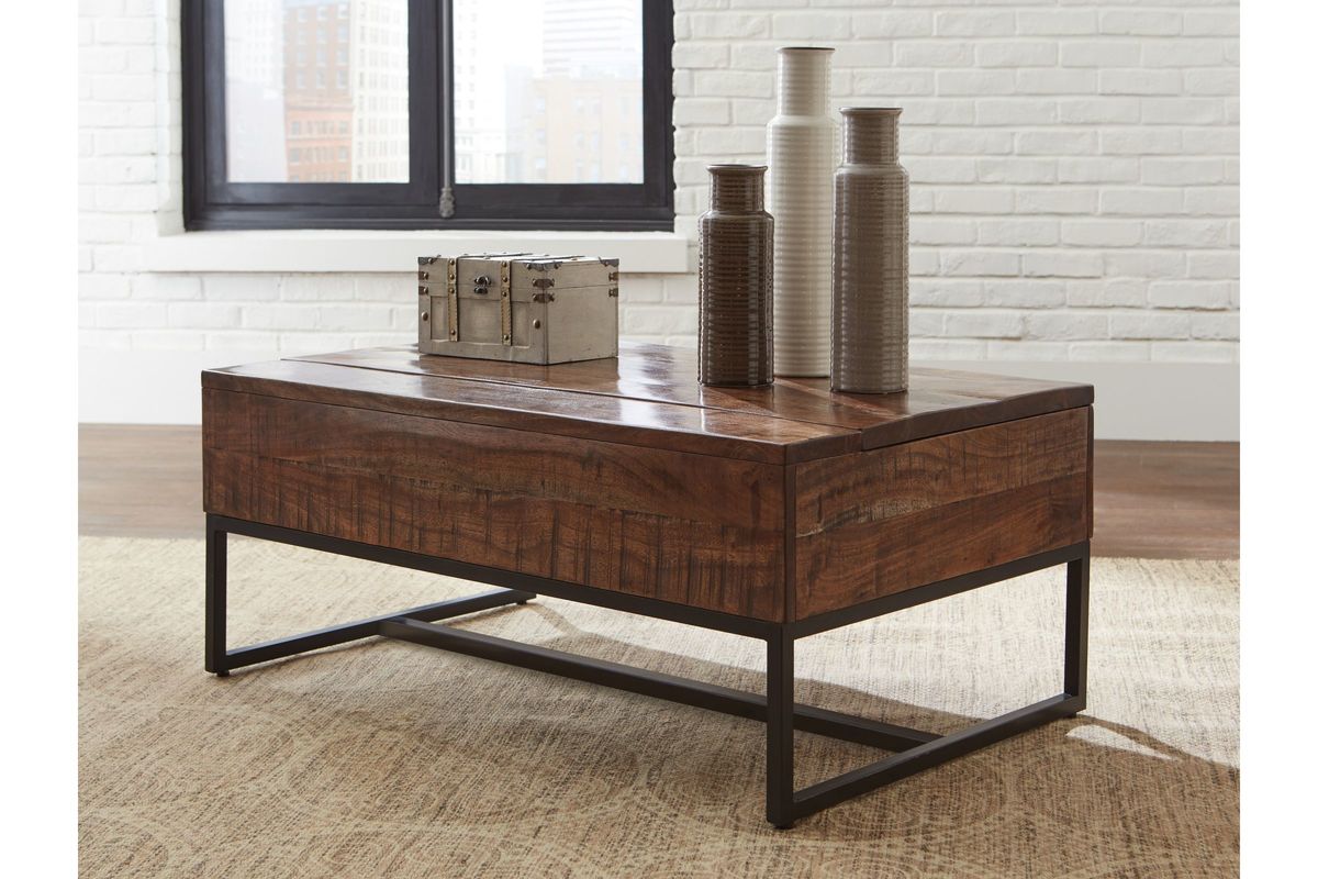 Hirvanton Lift Top Cocktail Table by Ashley at GardnerWhite