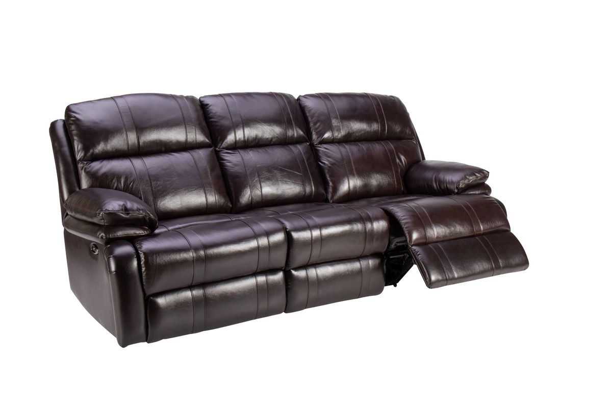 Houston Leather Power Reclining Sofa at GardnerWhite