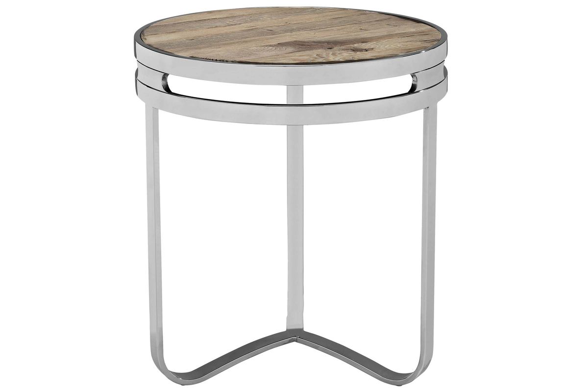 Provision Wood Top Side Table at GardnerWhite