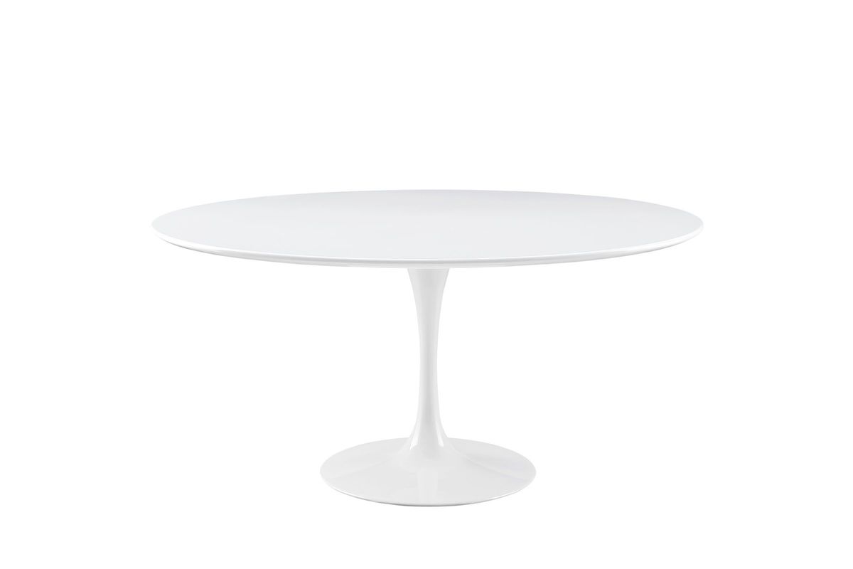 Lippa 60" Round Wood Top Dining Table at GardnerWhite
