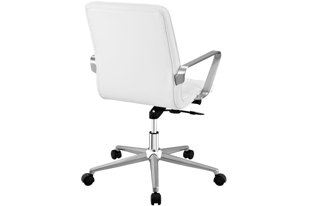 Tile Office Chair in White at GardnerWhite