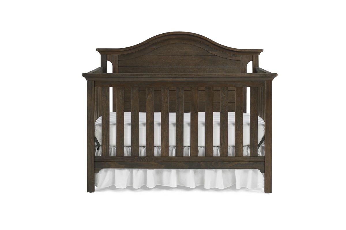 Ti Amo Catania Convertible Crib in Weathered Brown by Bivona