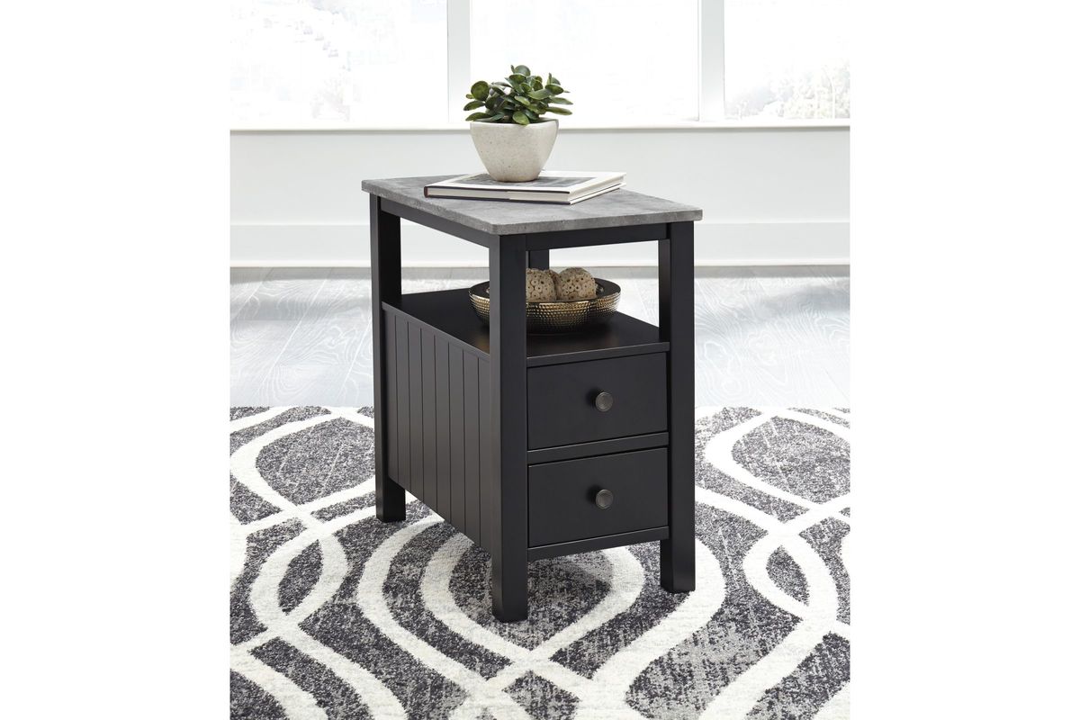 Ezmonei Chair Side End Table by Ashley at GardnerWhite