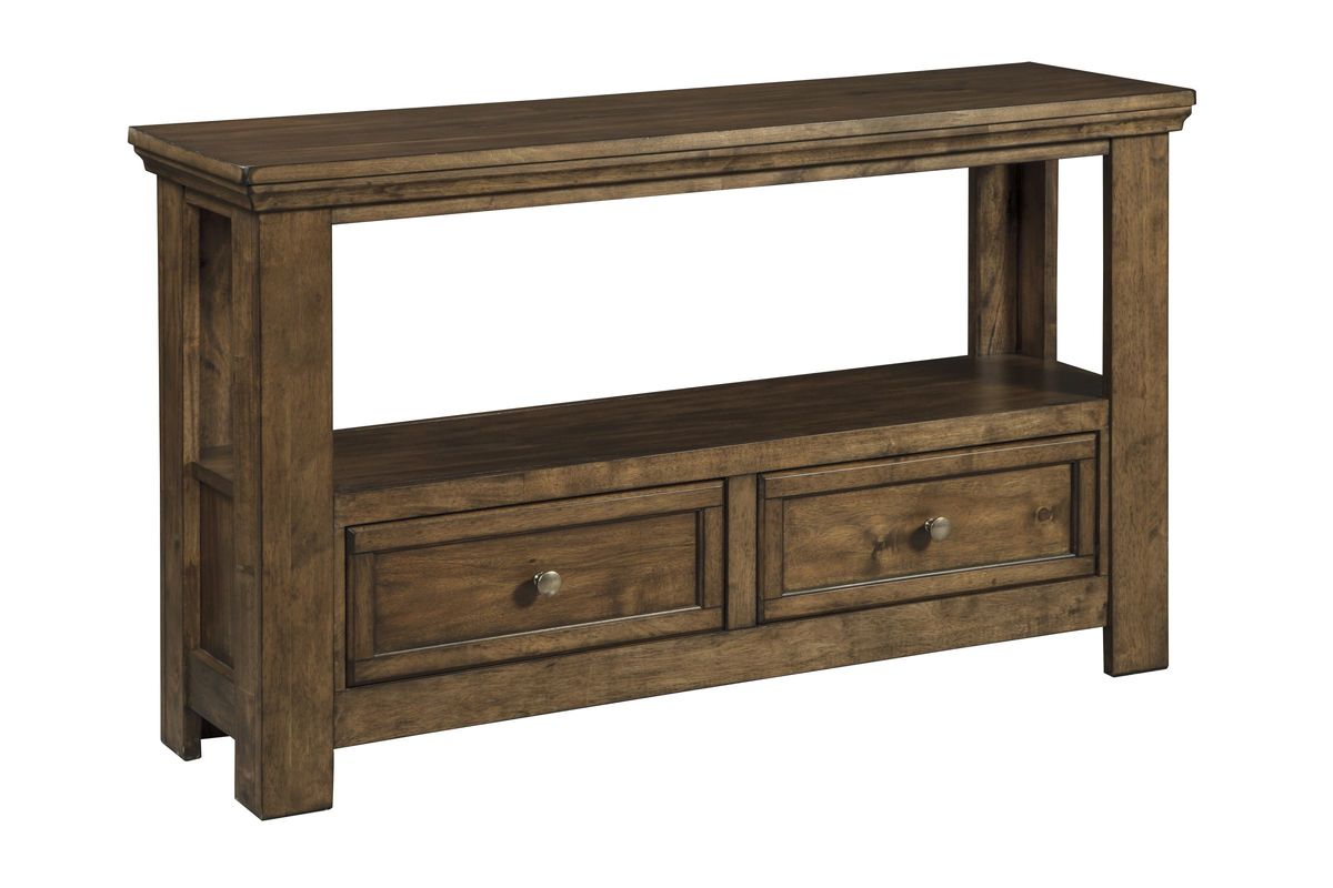 Flynnter Sofa Table by Ashley at GardnerWhite