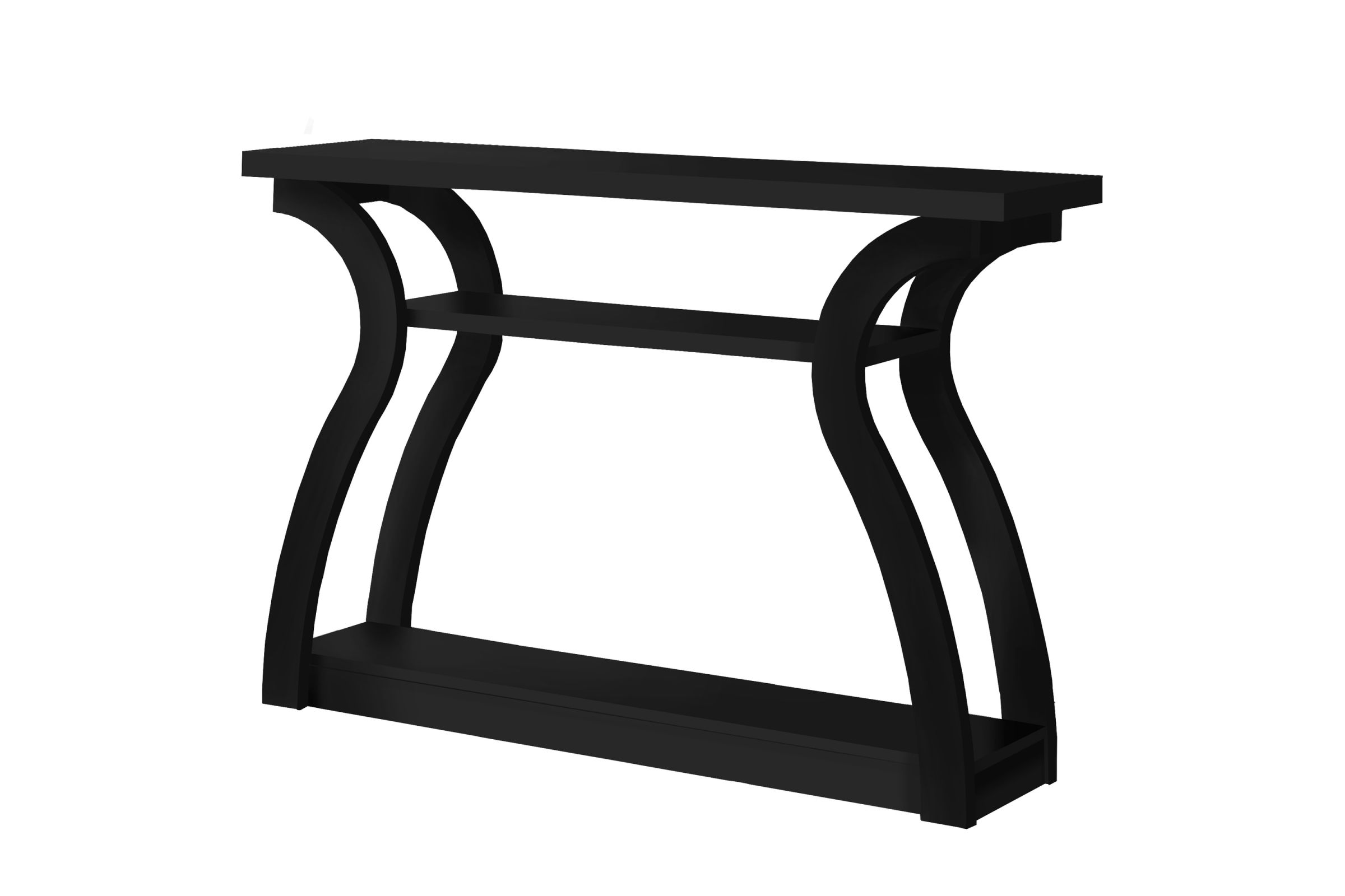 Black 47" Hall Console Accent Table at GardnerWhite