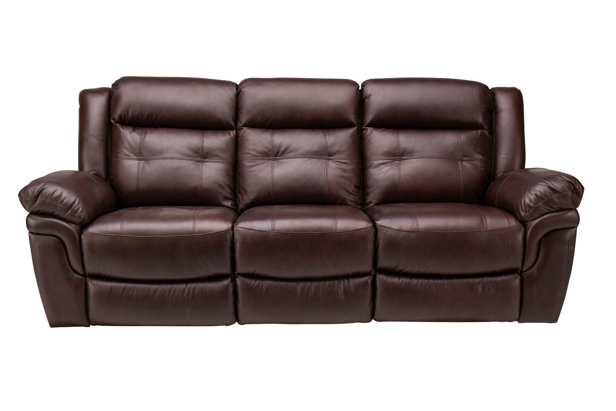 Highland Leather Power Reclining Sofa at GardnerWhite