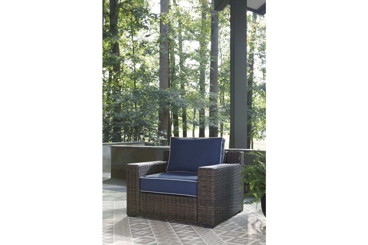 Grasson Lane Outdoor Lounge Chair by Ashley at GardnerWhite