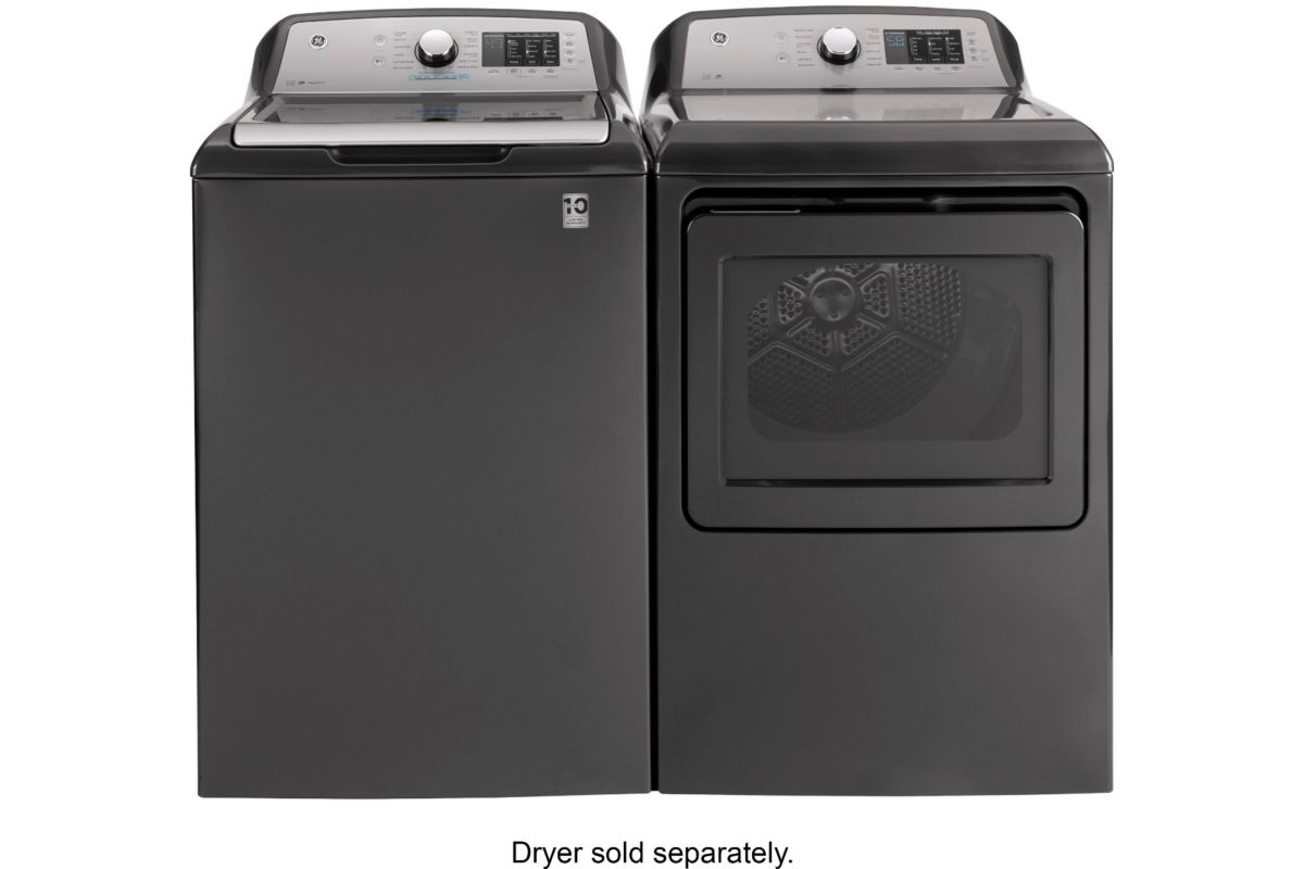 GE 4.6 Cu. Ft. 12Cycle HighEfficiency TopLoading Washer Diamond Gray
