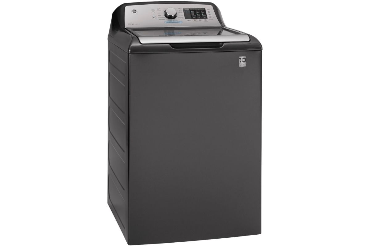GE 4.6 Cu. Ft. 12Cycle HighEfficiency TopLoading Washer Diamond Gray