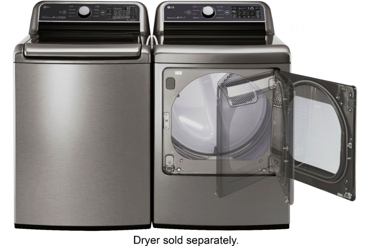 LG 5.0 Cu. Ft. 8Cycle TopLoading Washer with 6Motion Technology