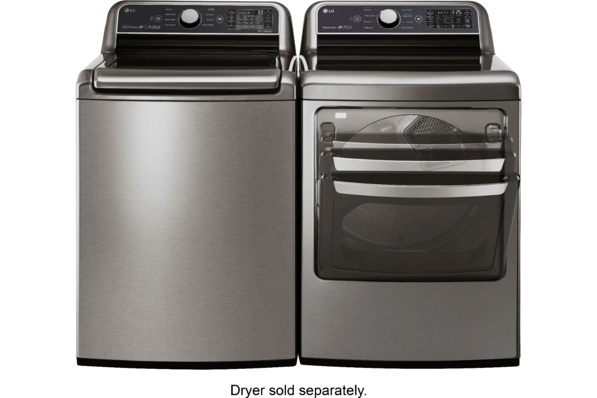 LG 5.0 Cu. Ft. 8Cycle TopLoading Washer with 6Motion Technology