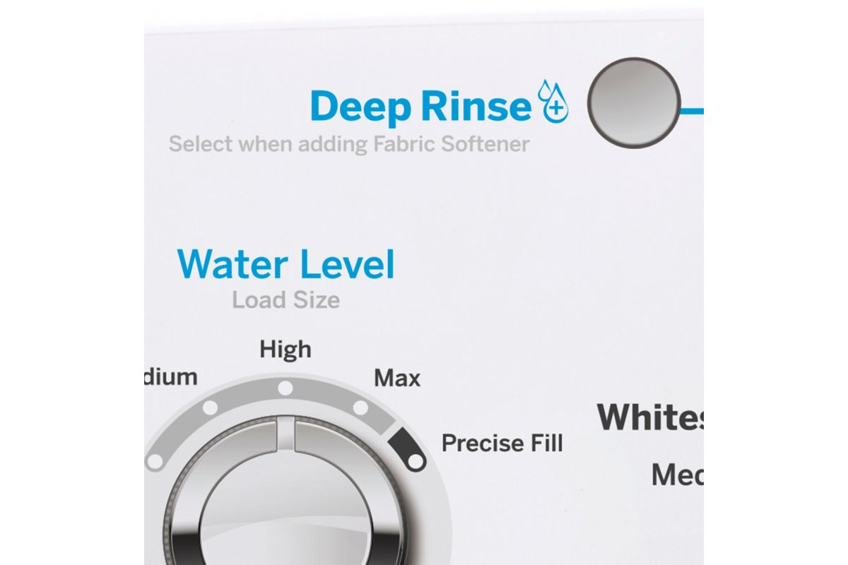 GE 4.2 Cu. Ft. 11Cycle TopLoading Washer White On White