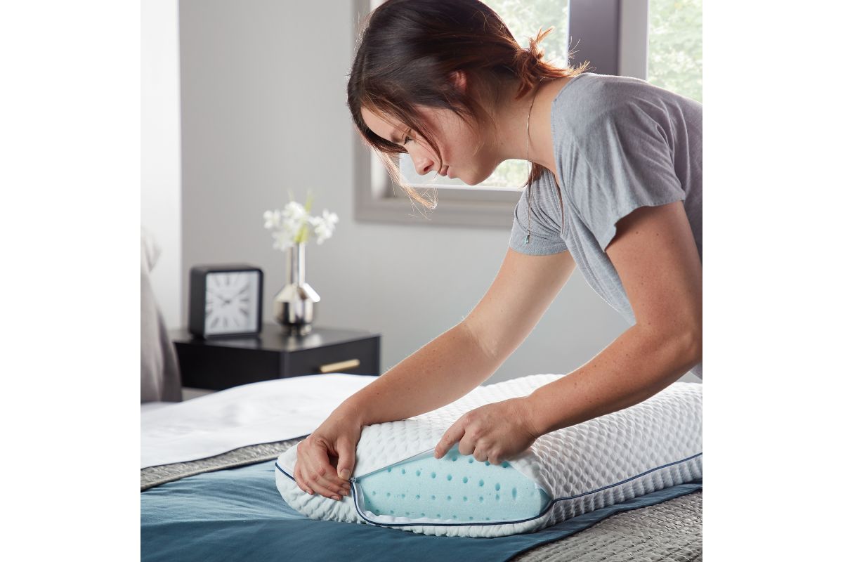 Weekender Gel Memory Foam Pillow, King at GardnerWhite