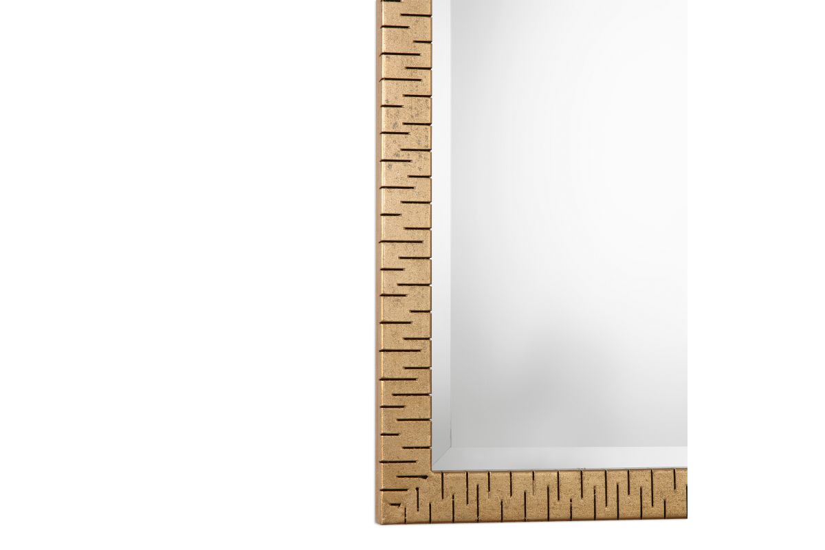 Vilmos Metallic Gold Mirror at GardnerWhite