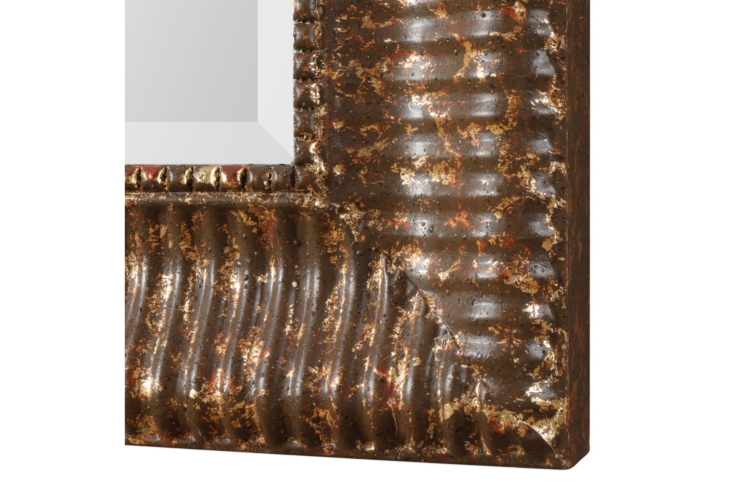 Armadale Mahogany Bronze Large Mirror at GardnerWhite