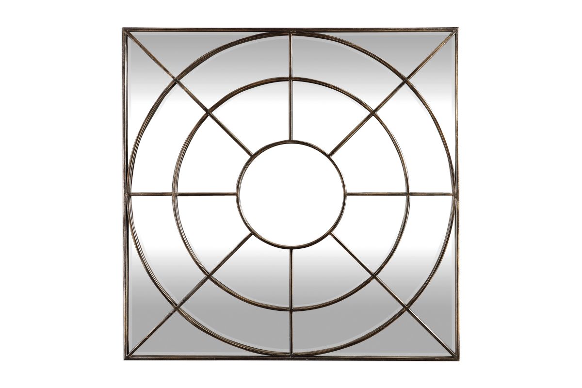 Oberon Rustic Bronze Mirror at GardnerWhite