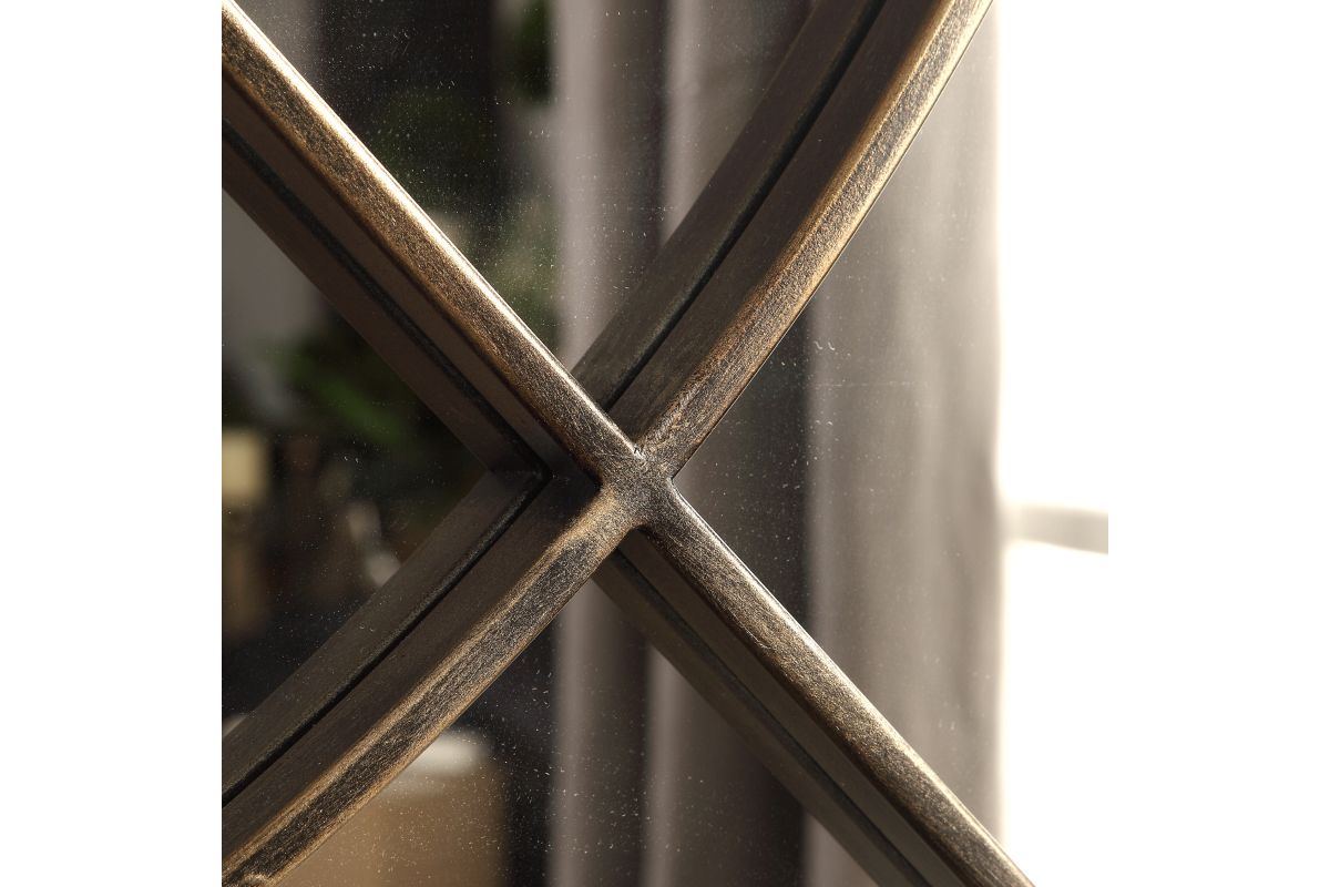 Oberon Rustic Bronze Mirror at GardnerWhite