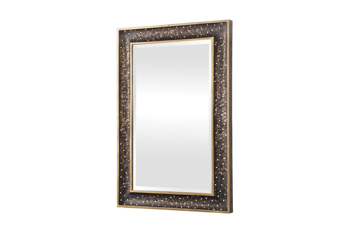 Mauro Rustic Bronze Mirror at GardnerWhite