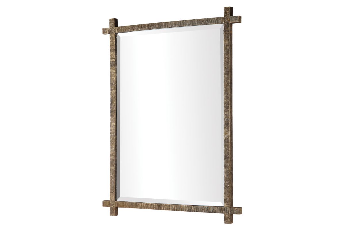 Abanu Gold Vanity Mirror at GardnerWhite