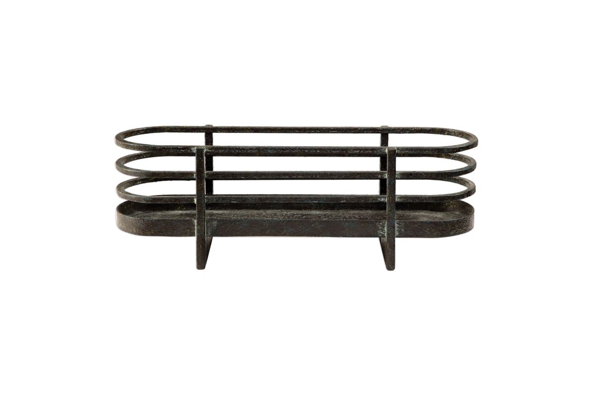 Neil Rustic Bronze Tray at GardnerWhite