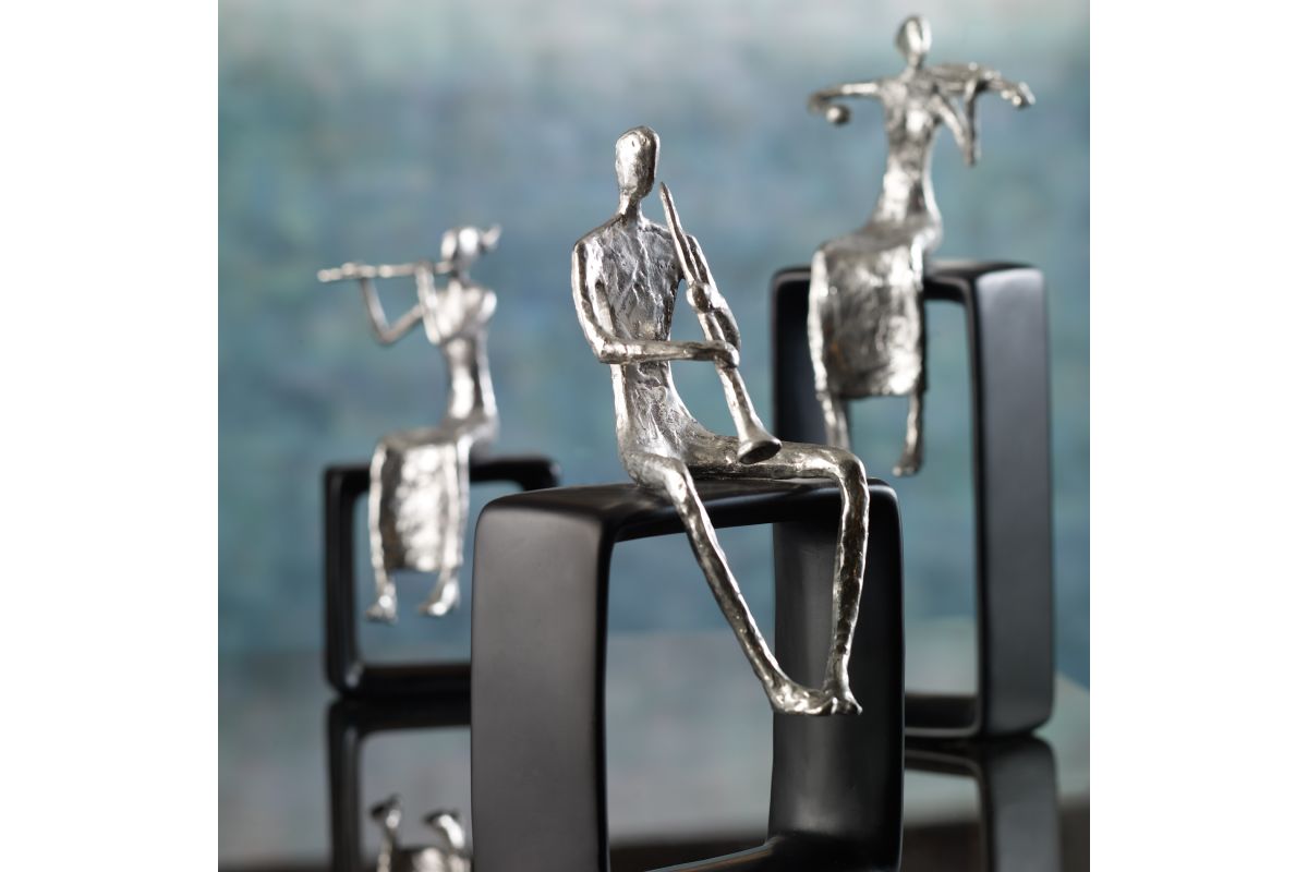 Musical Ensemble Statues, Set of 3 at GardnerWhite