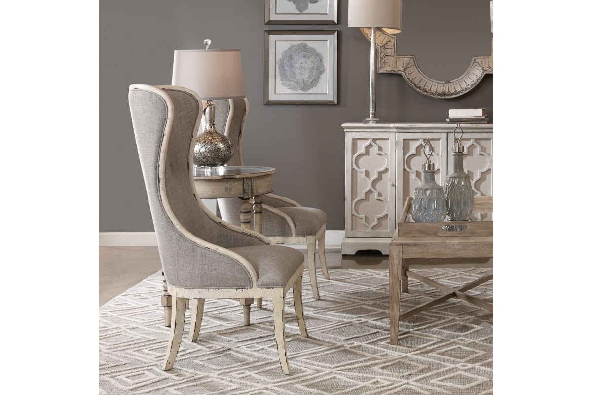 Selam Aged Wing Chair at GardnerWhite