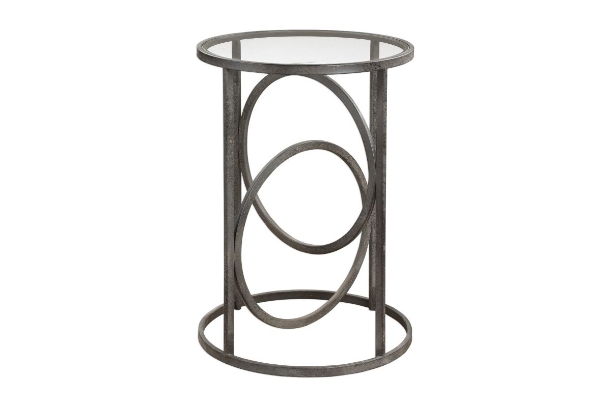 Lucien Iron Accent Table at GardnerWhite