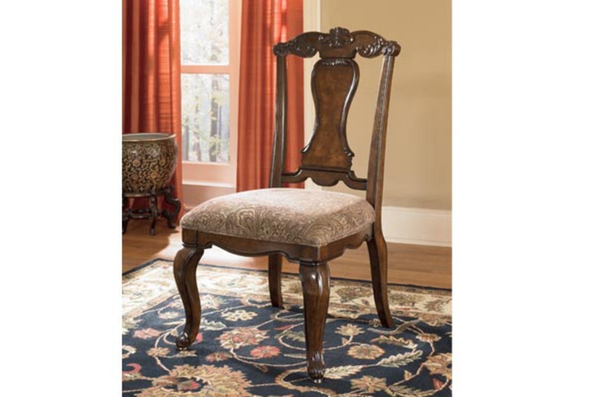 Chamblee Glass Table & 4 Side Chairs at GardnerWhite