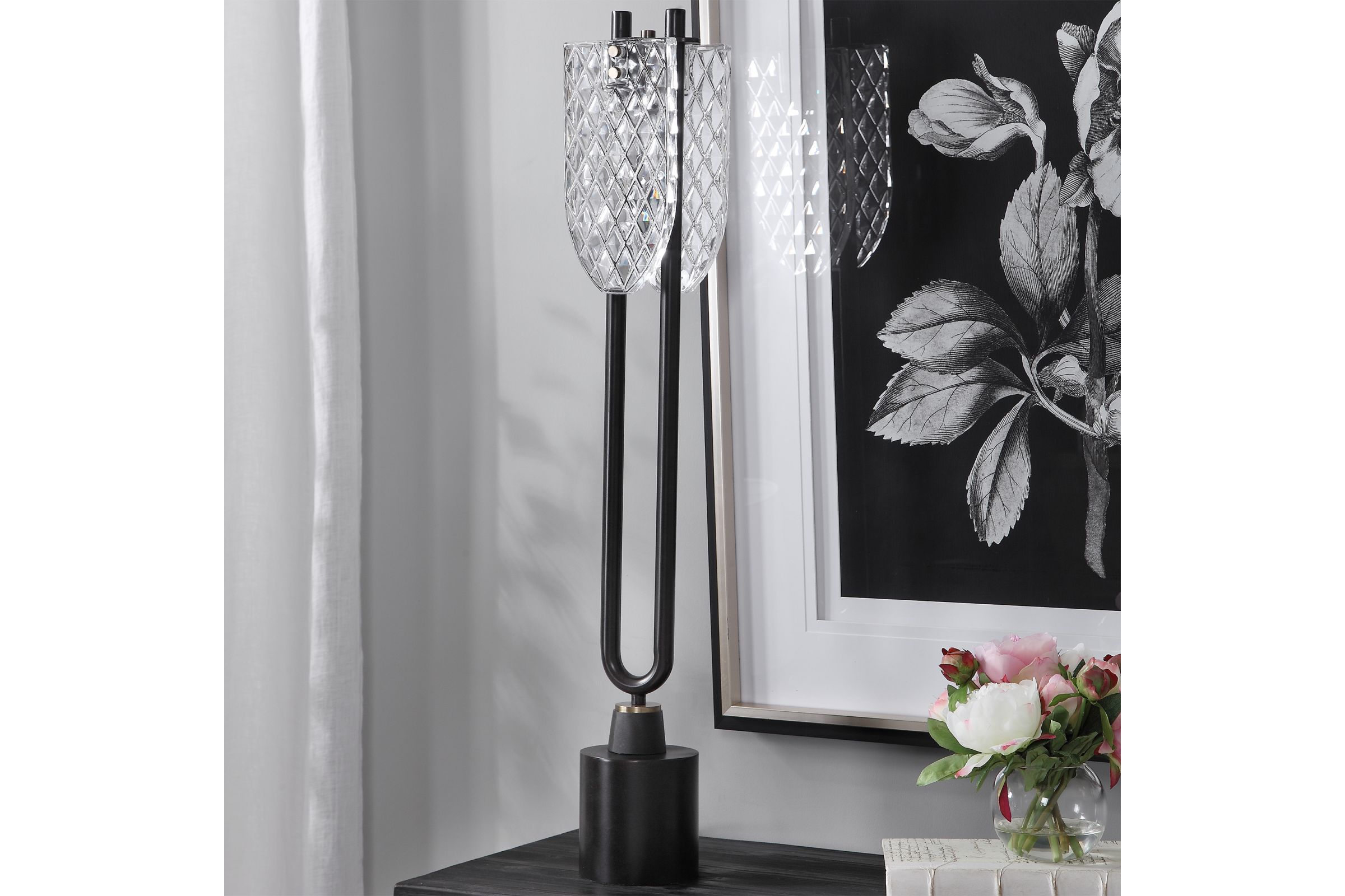 Keaton Industrial Accent Lamp at GardnerWhite