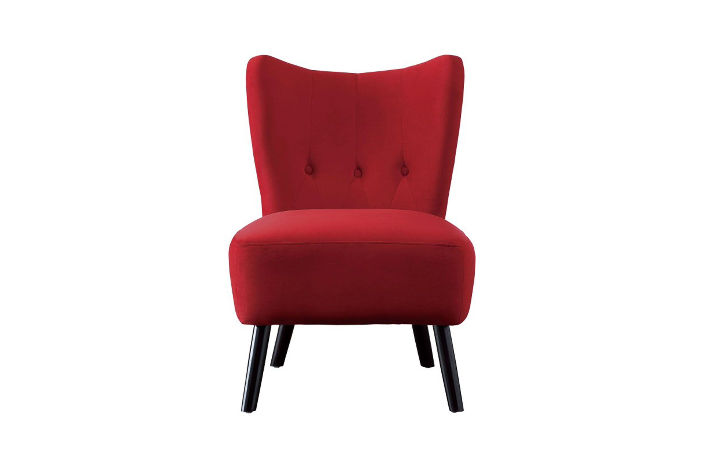 Imani Red Velvet Chair at GardnerWhite