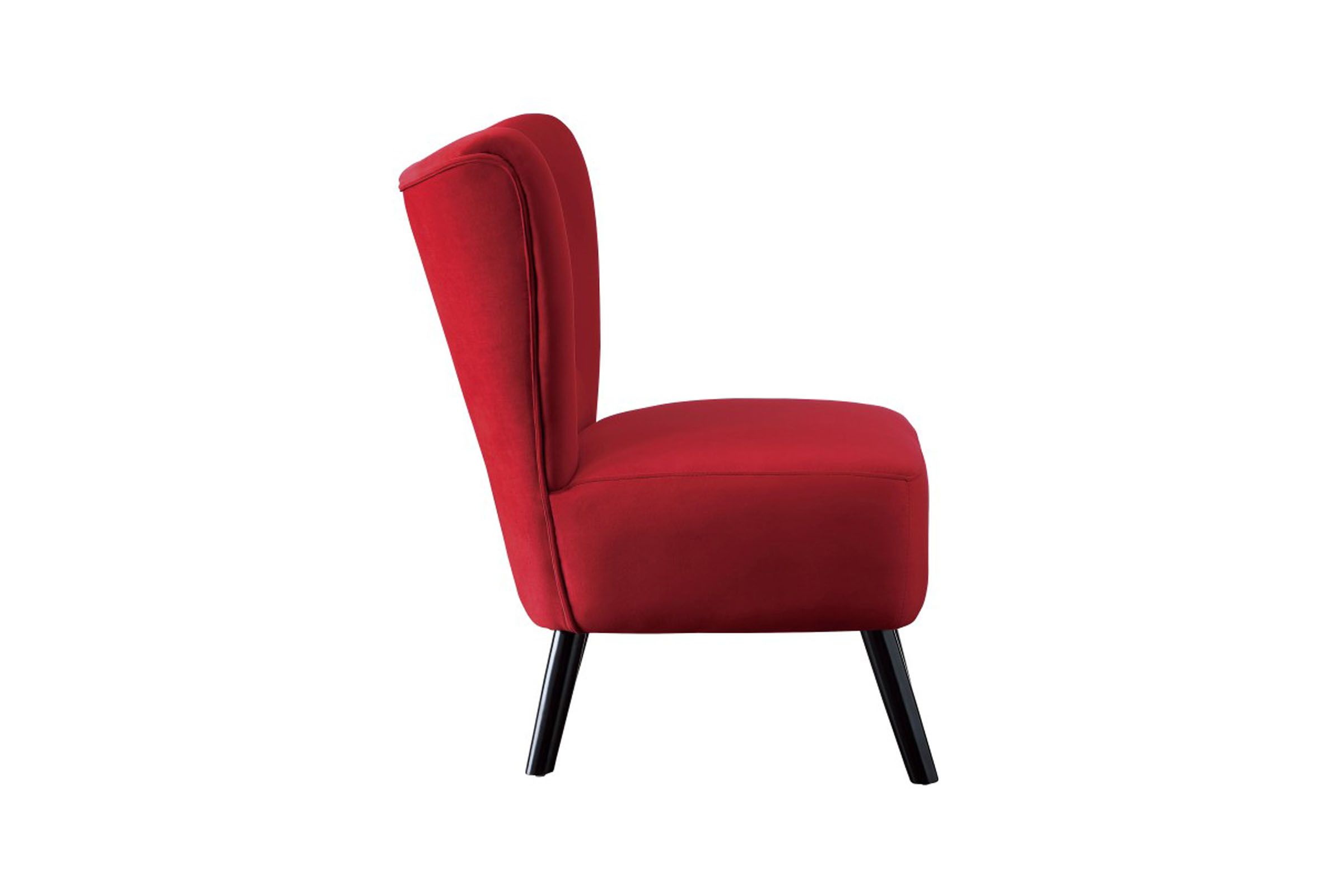 Imani Red Velvet Chair at GardnerWhite