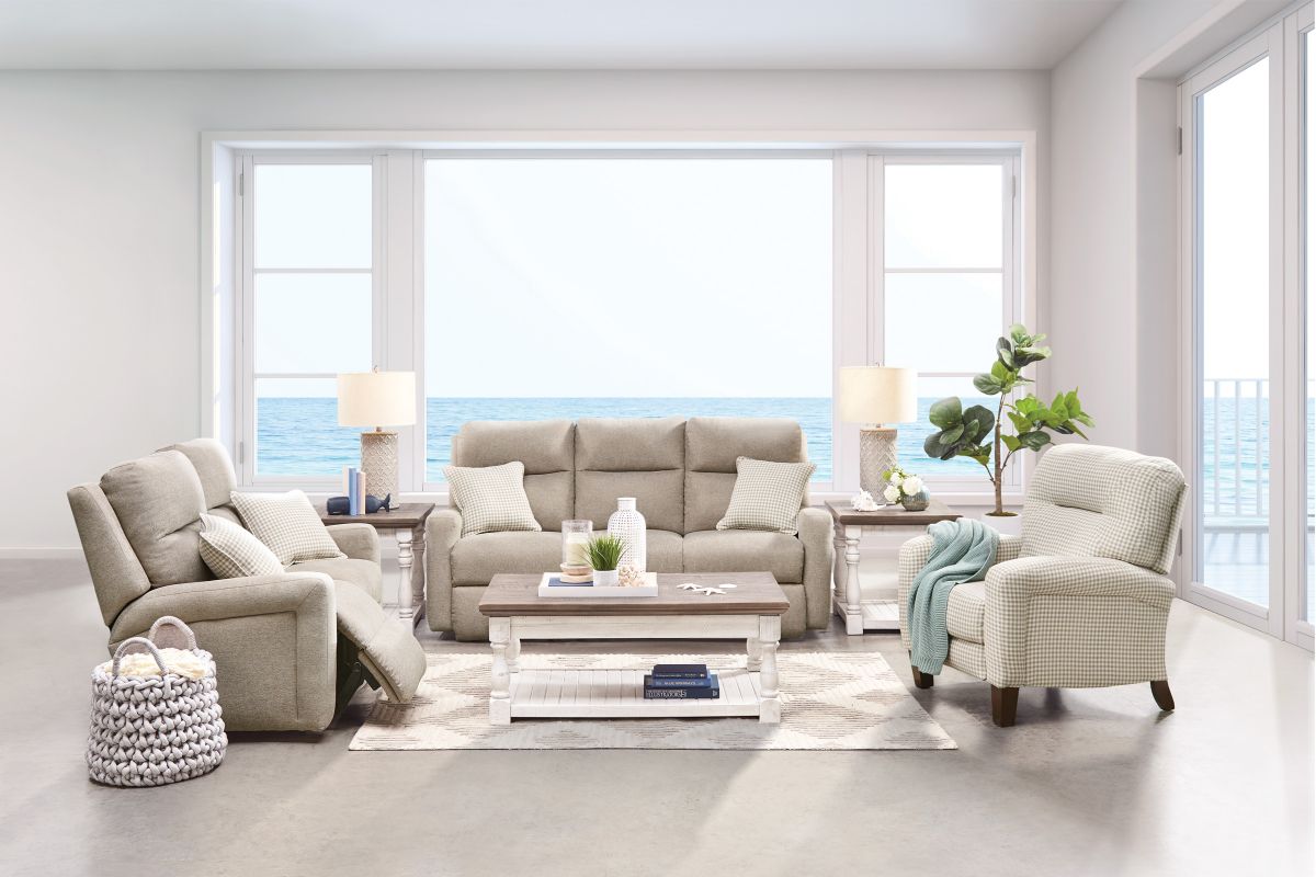 Metro High Leg Dual Power Recliner by Southern Motion 3