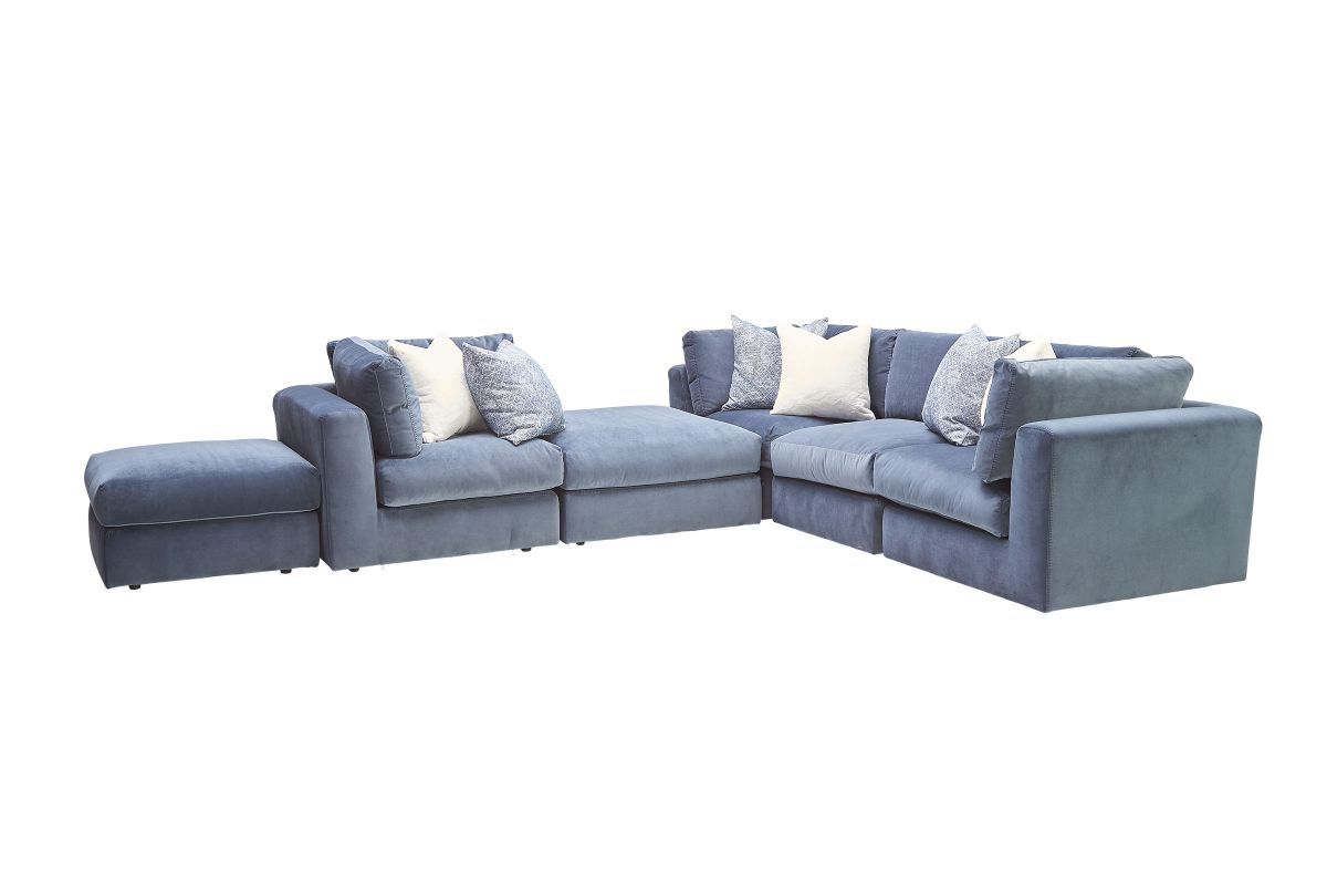 Oasis 6 Piece Sectional by Bernhardt at GardnerWhite