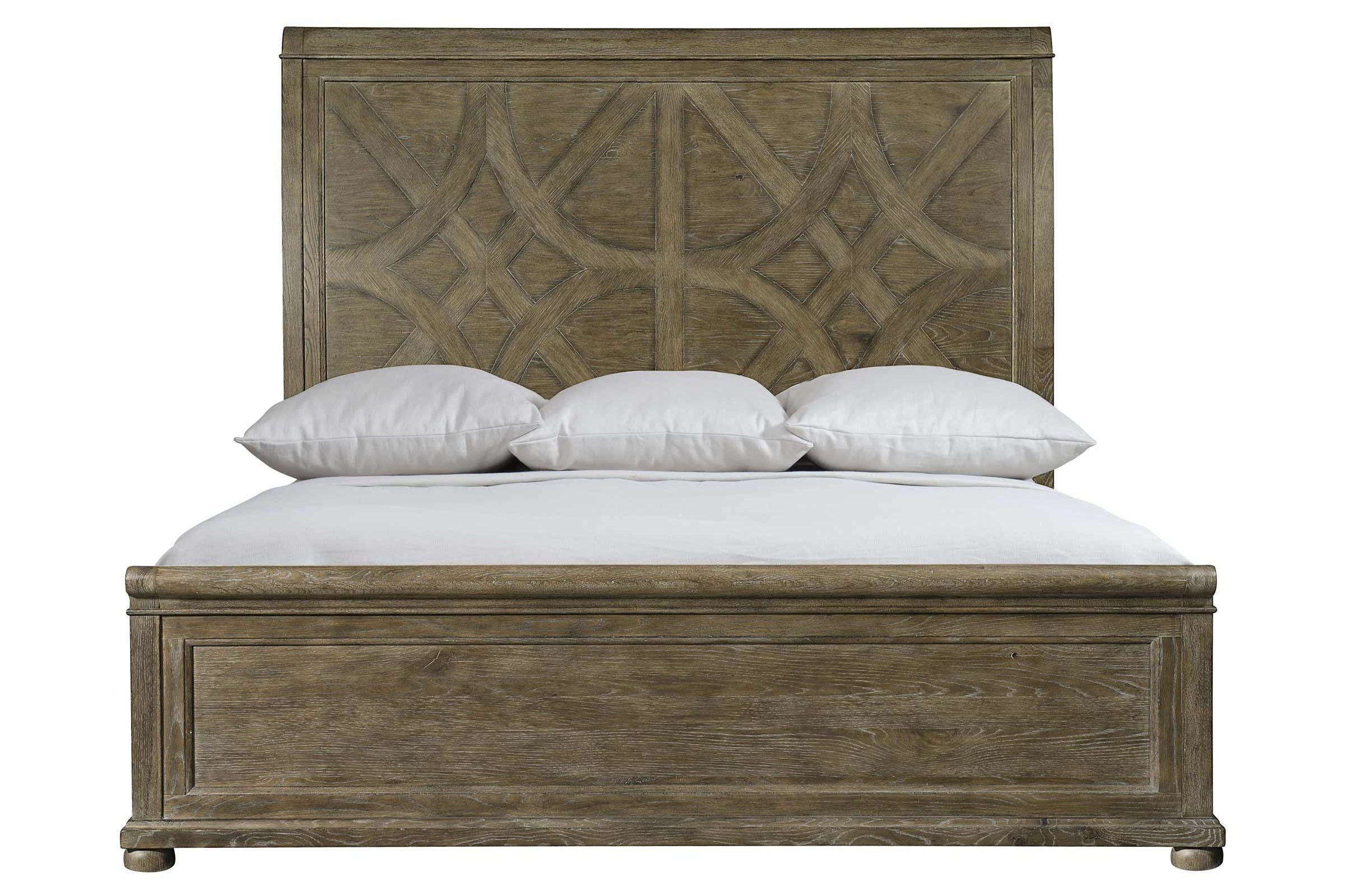 Rustic Patina King Bed by Bernhardt at GardnerWhite