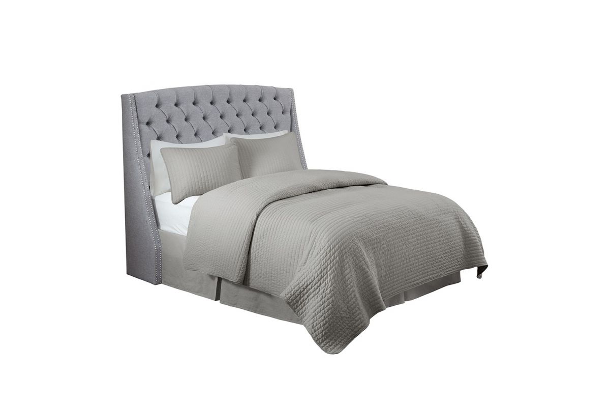 Harper Upholstery King Headboard at GardnerWhite