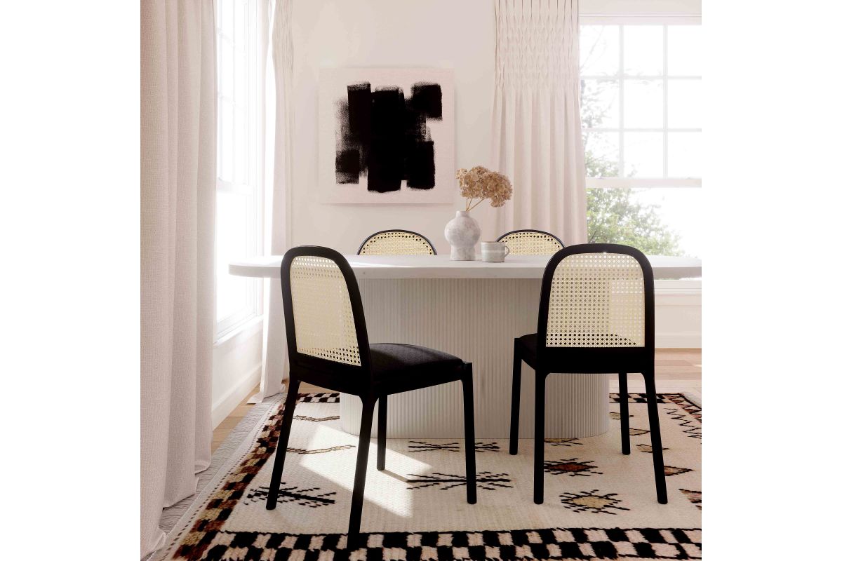 Kora Cane Dining Chair at GardnerWhite