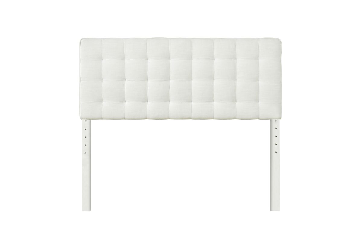 Mid Century Grid Tuft Queen Headboard at GardnerWhite