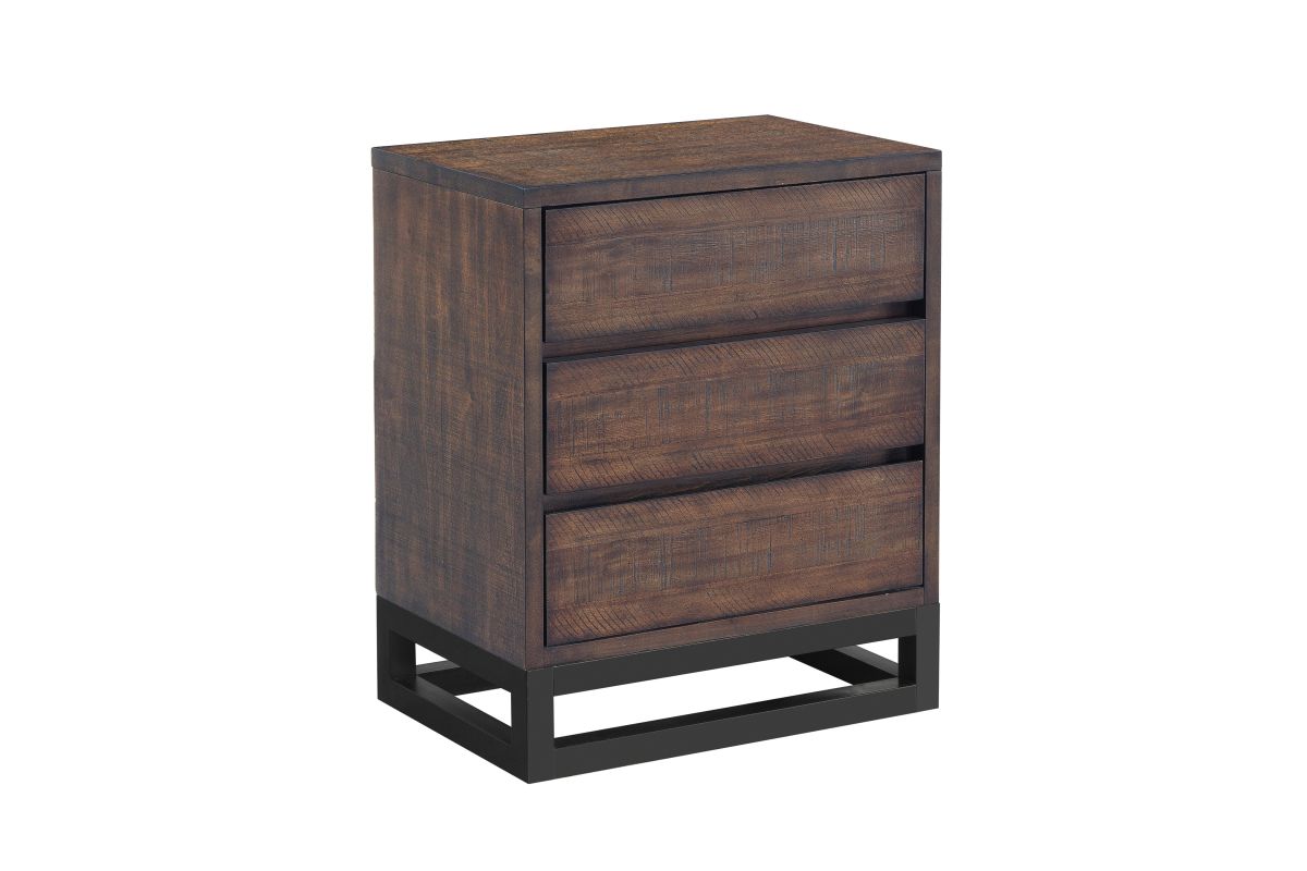 Modern Industrial Nightstand at GardnerWhite