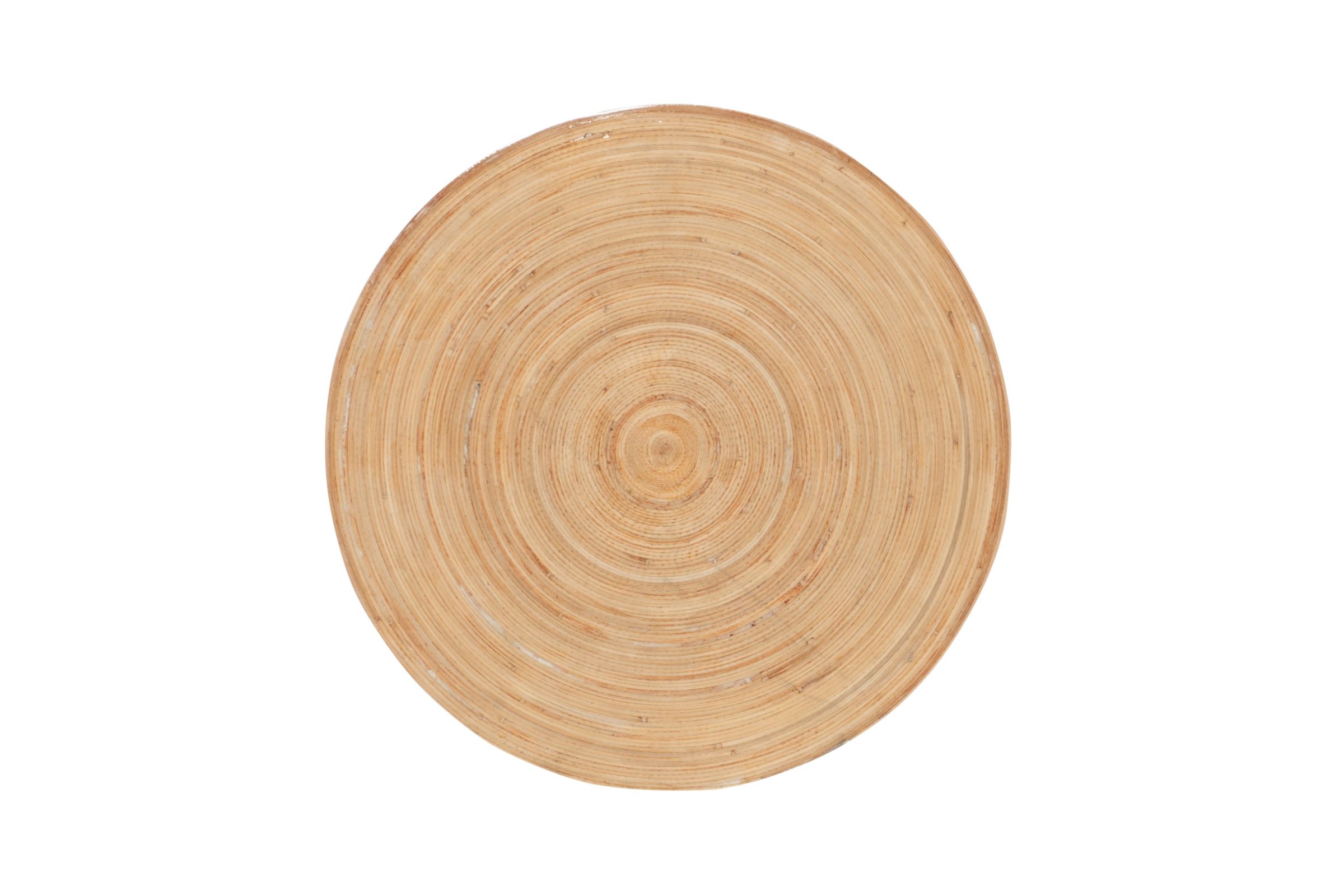 Bamboo Drum Table With Capiz Inlay at GardnerWhite