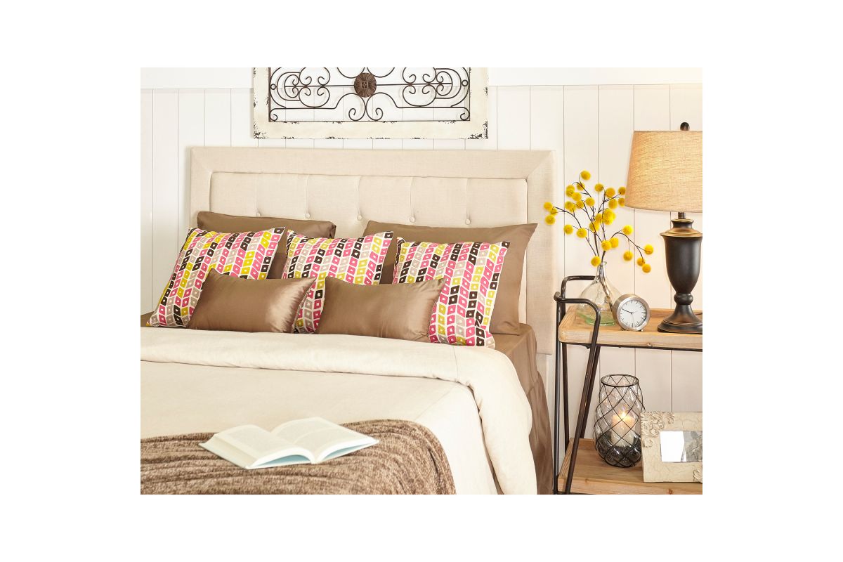 Clayton Natural Headboard Full/Queen at GardnerWhite