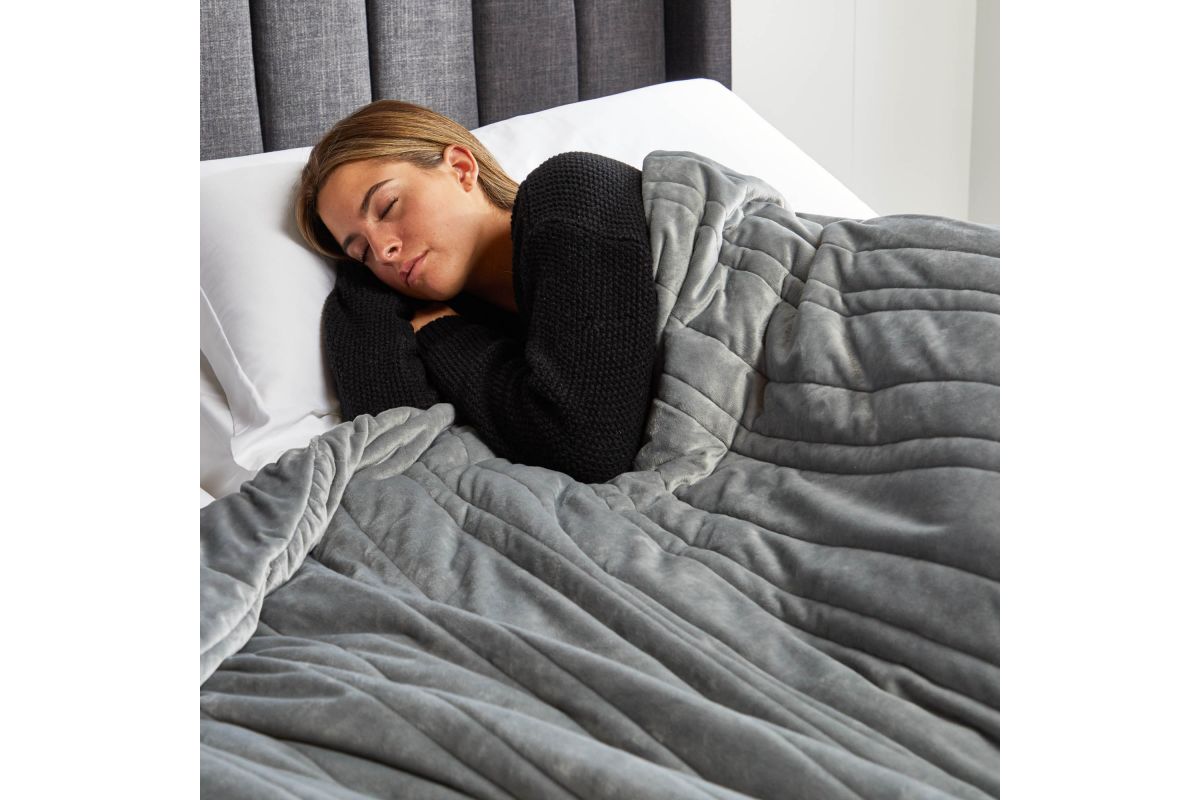 Weighted Blanket, 60" x 80", 15 lbs, Driftwood at GardnerWhite