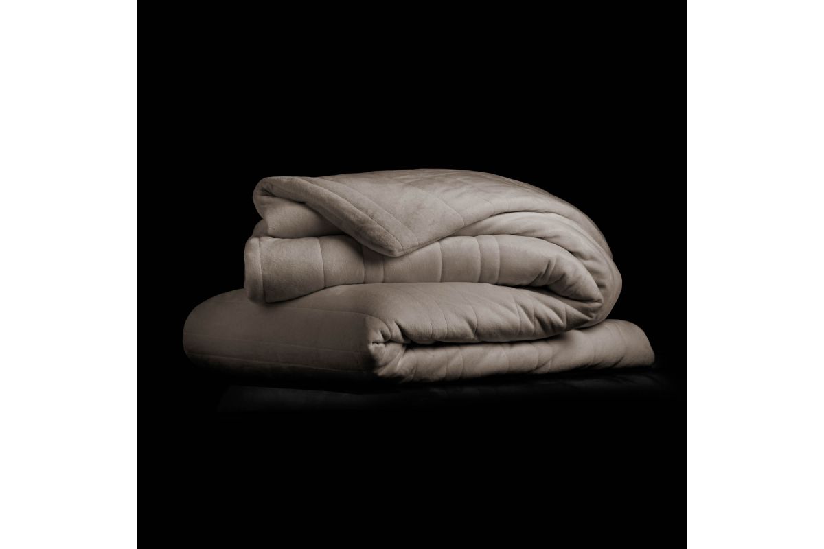 Weighted Blanket, 60" x 80", 15 lbs, Driftwood at GardnerWhite