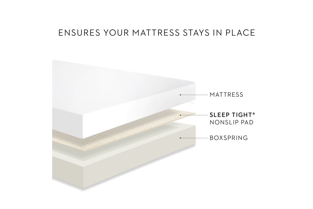 Sleep Tight NonSlip Mattress Grip Pad Twin