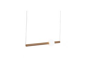 Adeo Ceiling Lamp Gold at Gardner-White